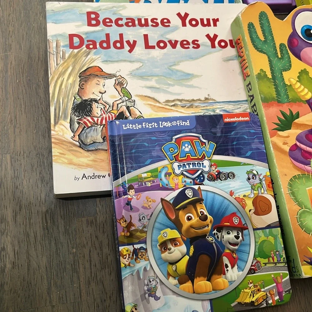 CHILDREN’S BOARD BOOKS SET OF 8 kids board book boys book paw patrol learning #5